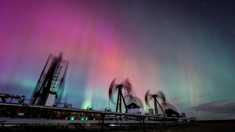 Northern lights may be faintly visible across parts of the US on Thanksgiving