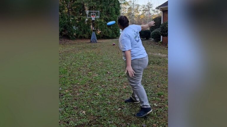 WATCH:  ‘Trickshot Queen’ performs the wildest basketball trick shots you’ll see