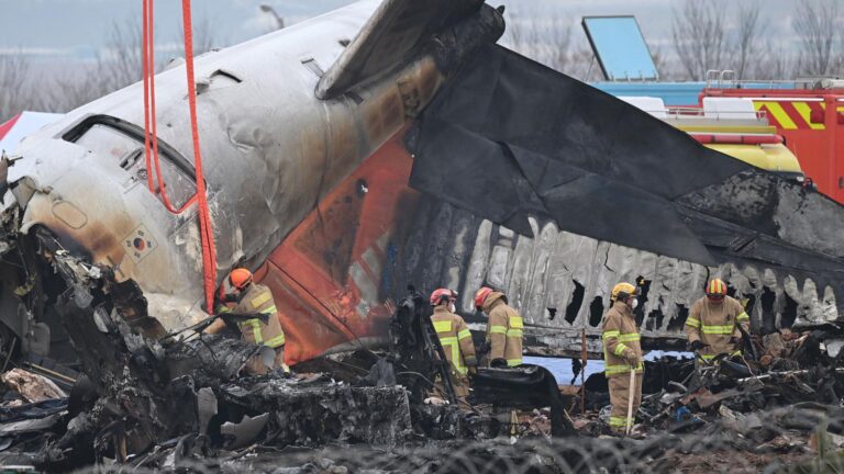 Dozens of dead unidentified amid South Korean probe into Jeju Air plane crash