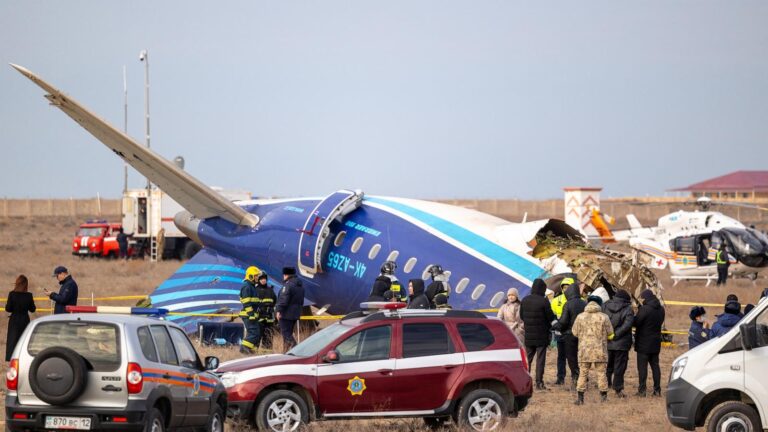 Azerbaijan Airlines crew member who survived plane crash speaks out from hospital