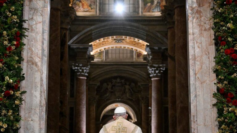 Pope brings Holy Year and a message of hope to Rome’s main prison