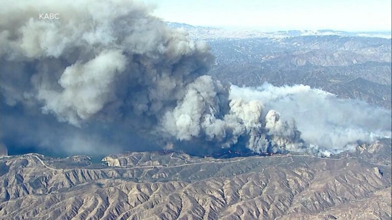 WATCH:  New explosive wildfire erupts near Los Angeles forcing mass evacuations