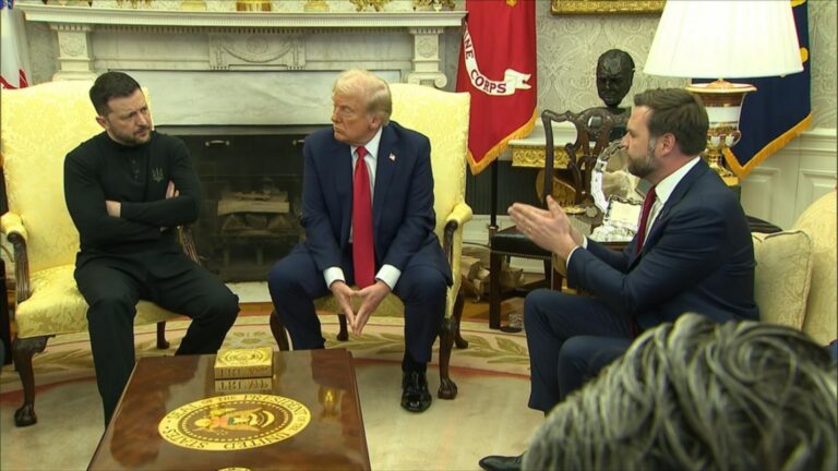WATCH:  Trump, Vance blast Zelenskyy, call him ‘disrespectful’ at White House