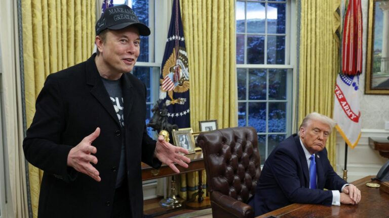 Trump to hold 1st Cabinet meeting. Elon Musk will be there, too