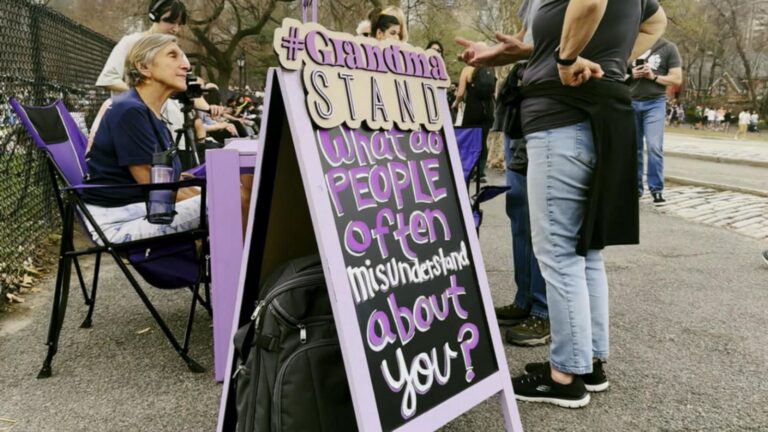 WATCH:  Inside the NYC Grandma Stand