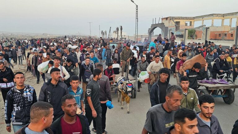 At least 21 killed by Israeli gunfire near Gaza aid site, health ministry says