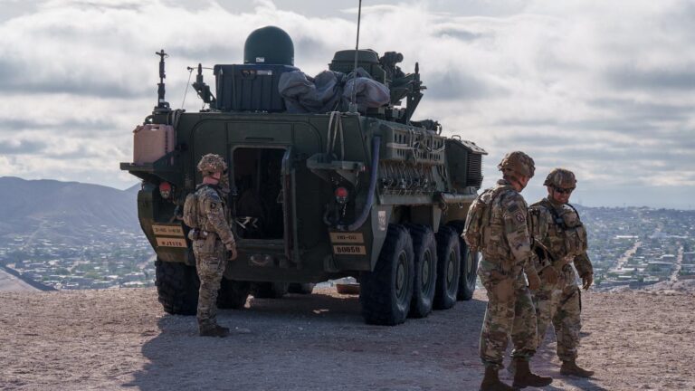 Pentagon to set up 2 more military buffer zones near border in Arizona and Texas
