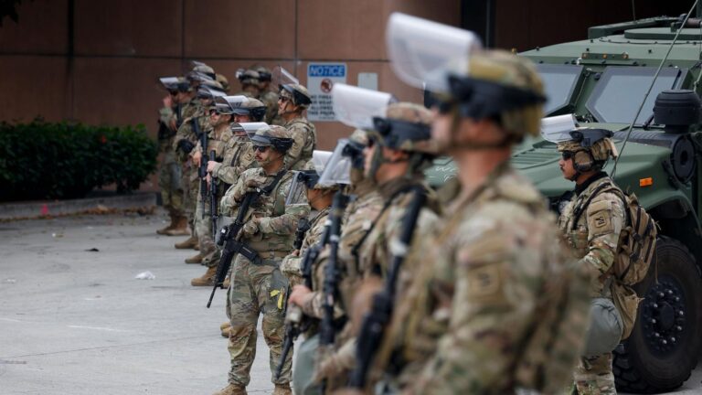 Noem says Guard wouldn’t be needed in LA if Newsom had done his job