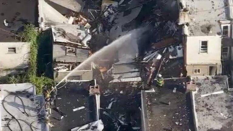 1 dead, 2 hurt in Philly fire and explosion that leveled or damaged multiple homes