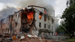 Russian strikes on Ukraine overnight kill 7 and injure at least 41