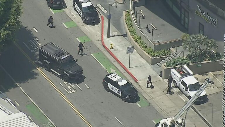 Santa Monica shooting injures officer, search for suspect underway: Police