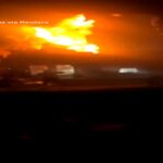 WATCH:  Moment a Utah strip mall explodes after vehicle crash