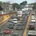 WATCH:  Torrential rain threatens holiday travel