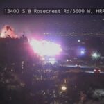 WATCH:  Strip mall explodes after car crash