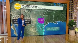 WATCH:  How heavy rain caused catastrophic flooding in Texas