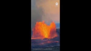 WATCH:  Hawaii’s Kilauea volcano erupts, sending lava shooting into the sky