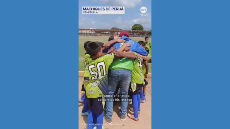 WATCH:  Soccer coach who says he was deported over tattoo celebrates release from detention