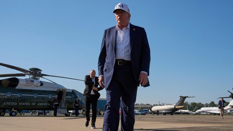 Trump heads to Texas flood zone, avoiding criticism he’s heaped on other governors
