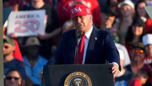 Trump criticized for using antisemitic slur in Iowa speech