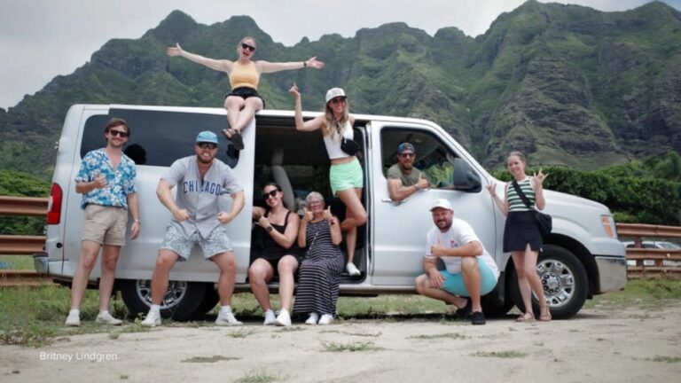 WATCH:  Grandchildren gift grandma Hawaii vacation after taking all 16 on individual trips