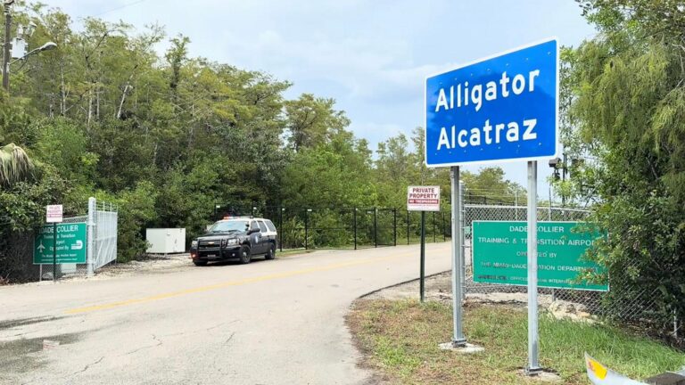 ‘Alligator Alcatraz’ will have no detainees in next few days: Florida official