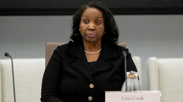 Trump says he’s firing Fed Reserve Board Governor Lisa Cook