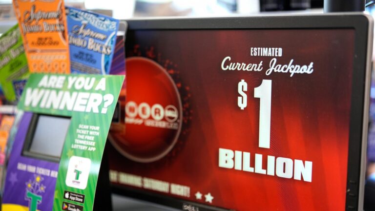 Powerball jackpot grows to $1.1B after no big winner in Saturday’s drawing