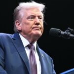 ‘It’s a dead issue’: Trump declines to comment on alleged Epstein letter