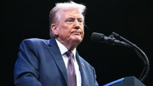 ‘It’s a dead issue’: Trump declines to comment on alleged Epstein letter