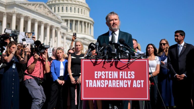 Massie on Epstein files: Can’t avoid justice to avoid embarrassment for powerful men
