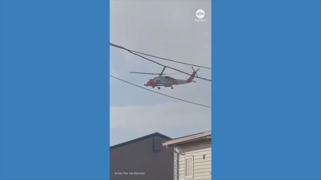 WATCH:  Airlift evacuates hundreds in Alaska after flooding from typhoon